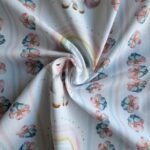Popeline Unicorn Rainbow by Ana Lobo – Branco - imagem 2