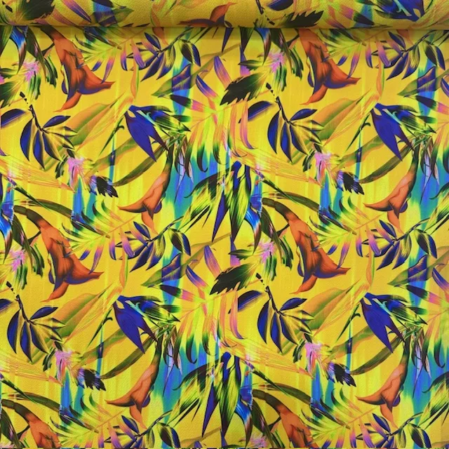 Crepe Bubble Tropical