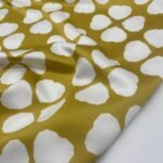 Seda Crepe Trevo – Mostarda - imagem 3