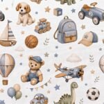 Tecido Nylon Impermeável Brinquedos - imagem 2