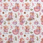Tecido Nylon Impermeável Ratinhas Natal