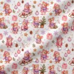 Tecido Nylon Impermeável Ratinhos Natal
