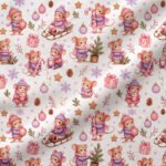 Tecido Nylon Impermeável Ratinhos Natal - Image 2