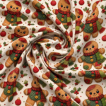 Tecido Policanvas Natal Biscoitos de Natal - Cru - Image 2