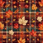 Tecido Decoração Policanvas Natal Xadrez Tartan