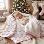 Tecido Popeline Brinquedos e Bolas de Natal - Branco - Image 3