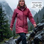 Softshell Impermeável e Respirável Zebra - Rosa - Image 3