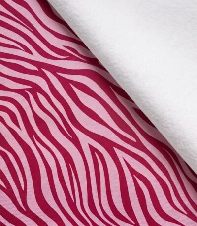 Softshell Impermeável e Respirável Zebra – Rosa