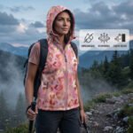 Softshell Impermeável e Respirável Leo - Rosa Dourado - Image 3