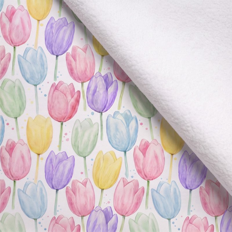 Tecido Tecido Softshell Tulipas Violet Fabrics