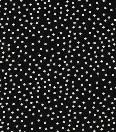 Viscose Pintas – Preto