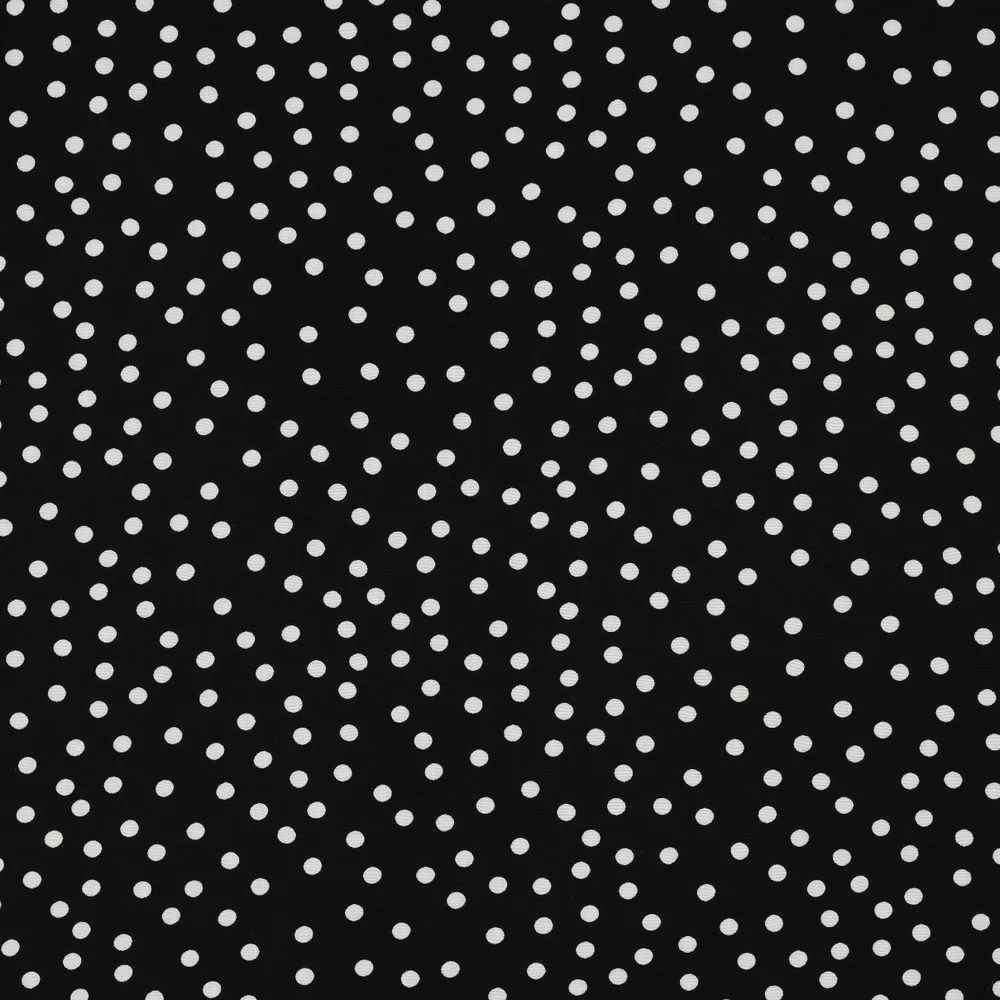 Viscose Pintas – Preto