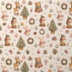 Tecido Nylon Impermeável Bosque no Natal - Image 2