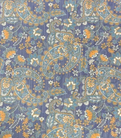 Chiffon c/ Risca Gold – Azul