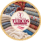 Emblema Circular de Tecidos Turcos