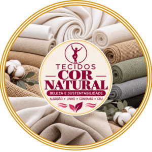Emblema Tecidos de Materiais Naturais
