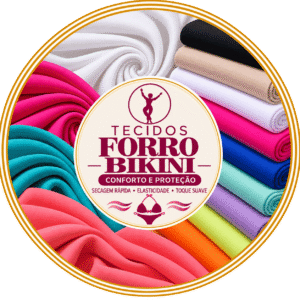 Etiqueta Circular de Tecidos Forro Bikini