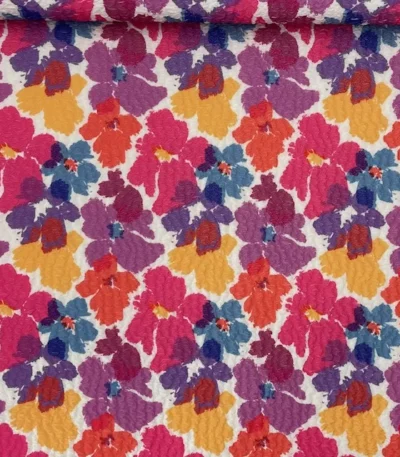 Lycra Texturada Estampada