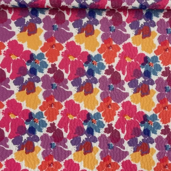 Lycra Texturada Estampada