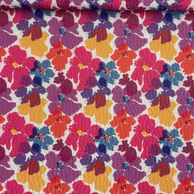 Lycra Texturada Estampada