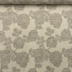Linho Viscose Jacquard – Natural