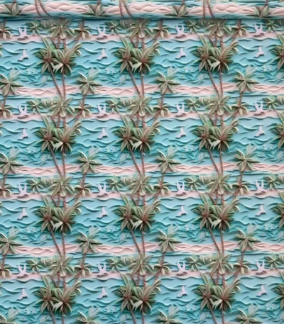 Lycra Estampada 3D