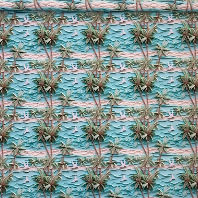 Lycra Estampada 3D