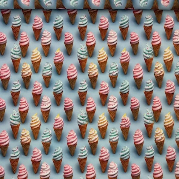 Lycra Estampada 3D