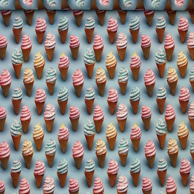 Lycra Estampada 3D