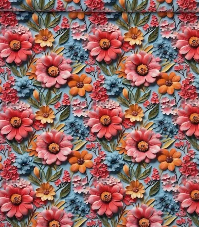 Lycra Estampada 3D