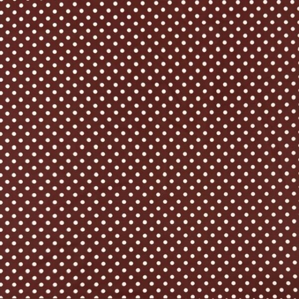 Licra Estampada Pintas - Castanho / Branco