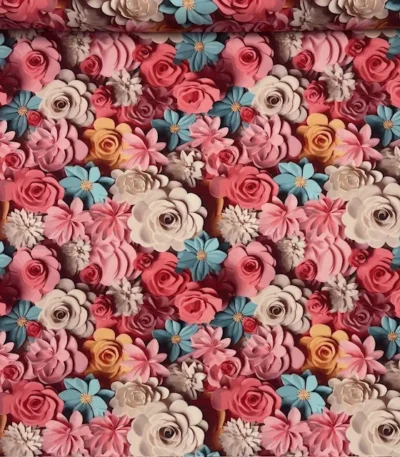 Lycra Estampada 3D