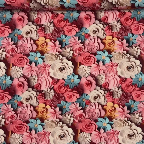 Lycra Estampada 3D