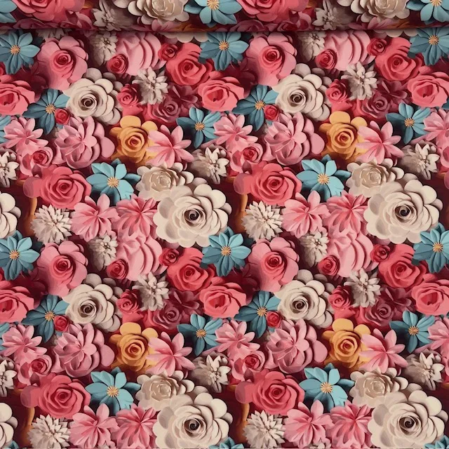 Lycra Estampada 3D
