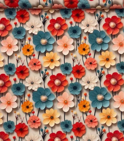 Lycra Estampada 3D