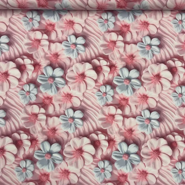 Lycra Estampada 3D