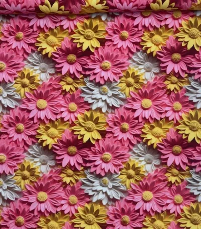 Lycra Estampada 3D