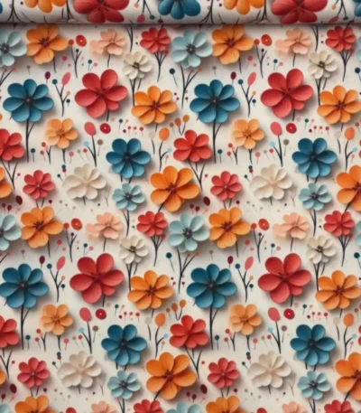 Lycra Estampada 3D