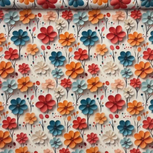Lycra Estampada 3D