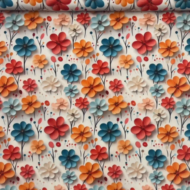 Lycra Estampada 3D