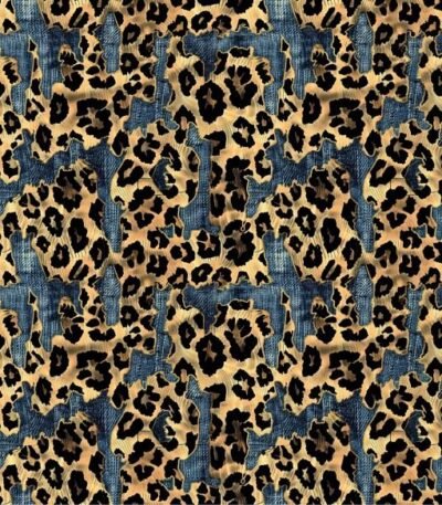 Lycra Estampada – Jeans Leopardo