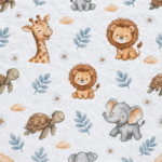 Malha Coralina Safari - Branco