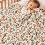 Malha Coralina Selva Folhas – Branco