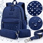 Tecido Nylon Impermeável Pintinhas - Azul Marinho
