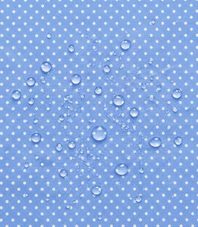 Nylon Impermeável Pintas - Azul