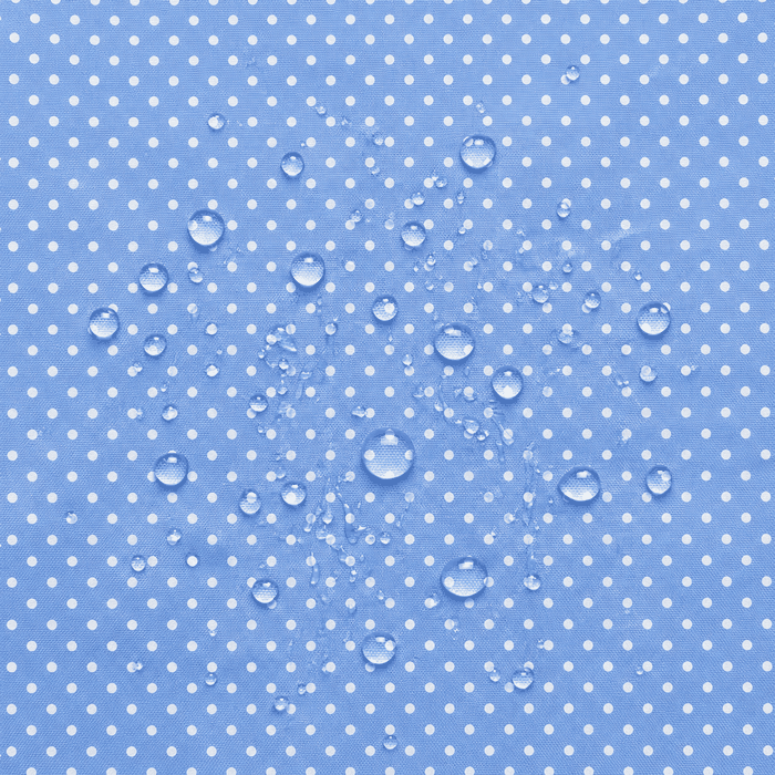 Nylon Impermeável Pintas - Azul(2 Nylon Impermeável Pintas - Azul
