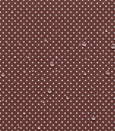 Nylon Impermeável Pintas - Castanho