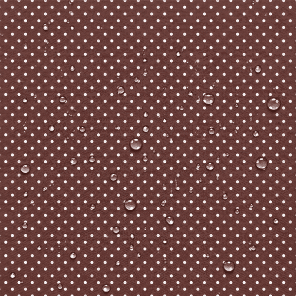 Nylon Impermeável Pintas - Castanho