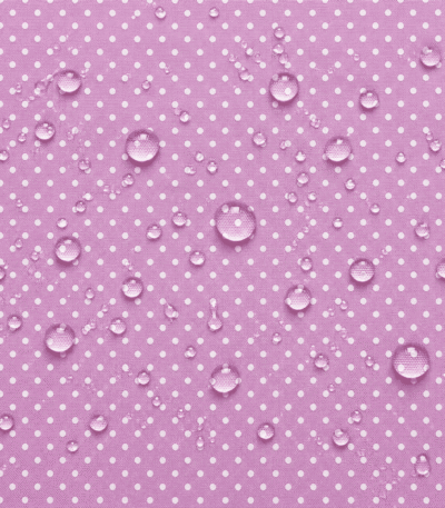 Nylon Impermeável Pintas - Lilás