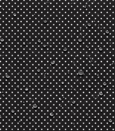 Nylon Impermeável Pintas - Preto